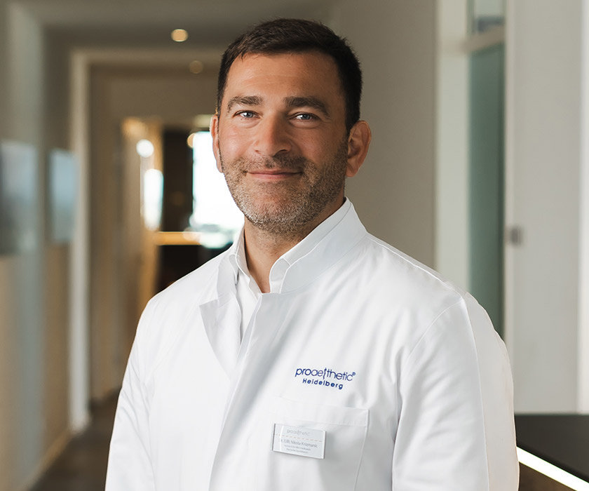 Dr. med. (UB) Nikola Krizmanic Porträtaufnahme von Dr. med. (UB) Nikola Krizmanic